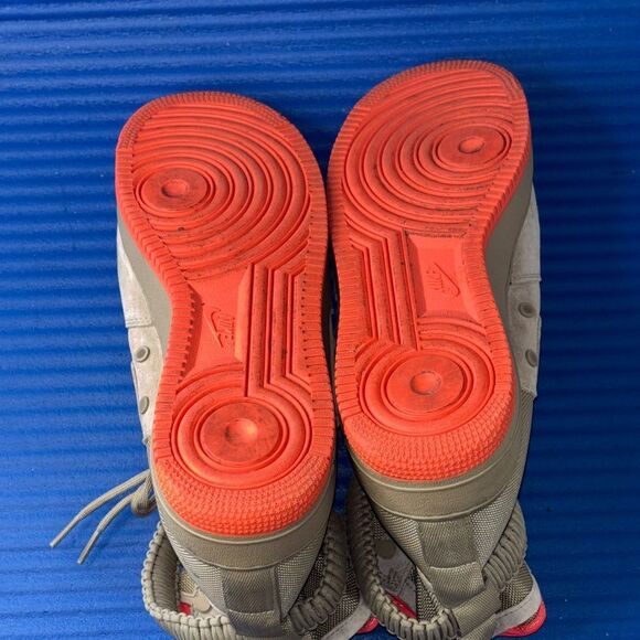 Size 13- Men’s Nike Special Force AF1 Khaki Sneaker Boots RARE 864024-205 - Picture 8 of 8